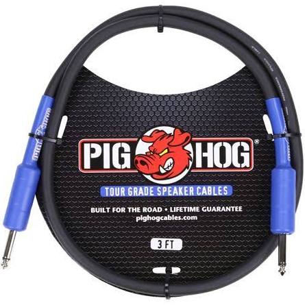 Pig Hog 3-Foot Tour Grade Speaker Cable PHSC3 - Jakes Main Street Music