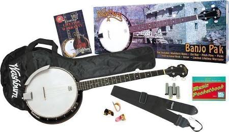 Washburn B-K-A Banjo Pack