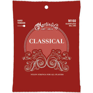 Martin M160 Ball End Silver Plated Classical Strings
