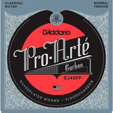 D'Addario EJ45FF Carbon Classical Guitar Strings - Normal Tension