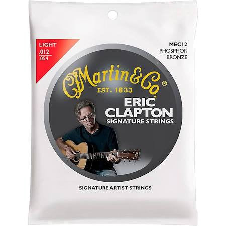 Martin MEC12 Clapton's Choice Phosphor Bronze Acoustic Guitar Strings - Light - Jakes Main Street Music
